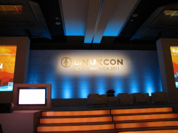 LinuxCon main stage